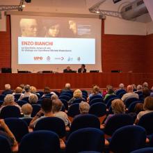 Il nutrito pubblico in sala