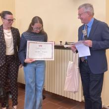 Premiazione di Mariagiulia Candellieri