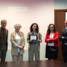 Ing. Restiani, Serafina Maria Goggi, Ludovica Tosi, Sandra D'Alfonso e Luigi Castello