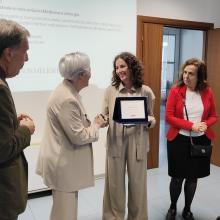 La consegna del Premio