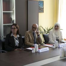 Da sinistra: Mounya Allali, Roberto Mazzola e Karima Almazroui