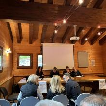 Un momento dell'incontro