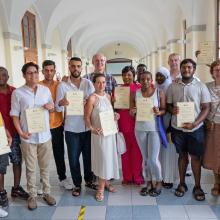 Cerimonia di consegna dei diplomi della Scuola di Lingua e Cultura Italiana della Comunità di Sant’Egidio