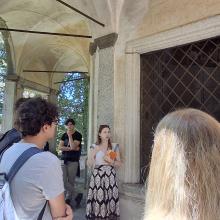 Studentesse e studenti UPO in visita al Sacro Monte di Orta