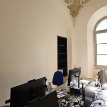 Uno dei nuovi spazi di coworking al San Giuseppe