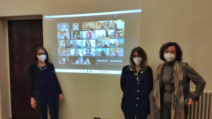 Cristina Iuli, Cecilia Gibellini e Carla Pomarè