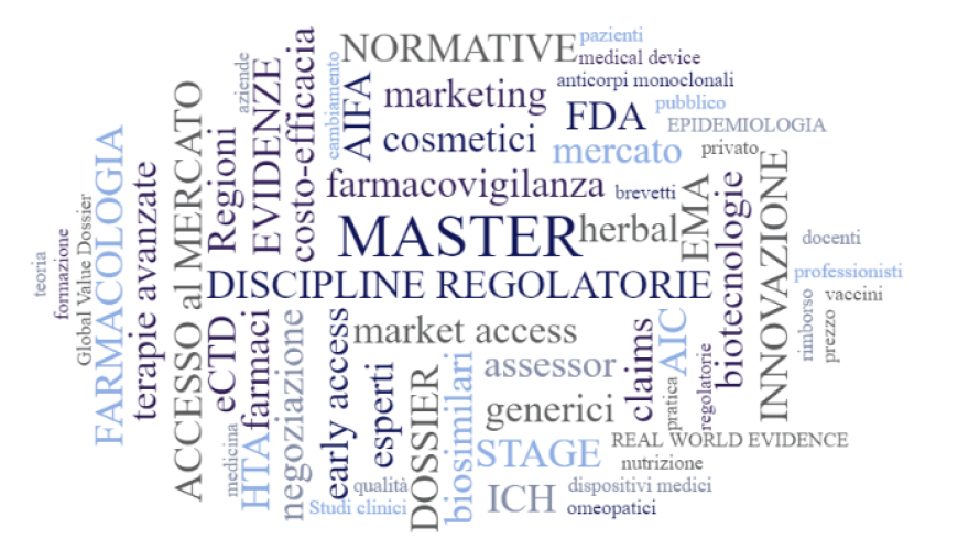 XIV edizione del Master in Discipline regolatorie e Market Access