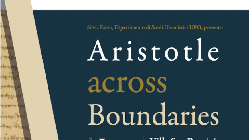 Aristotele across Boundaries