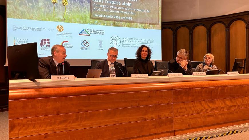 Rossana Pennazio a “Le communs fonciers dans l’espace alpin”