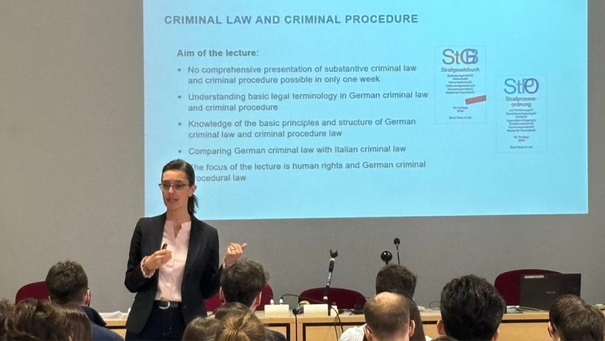 Johanna Rinceanu,  ricercatrice di Diritto penale presso il "Max Planck Institute for the Study of Crime, Security and Law"