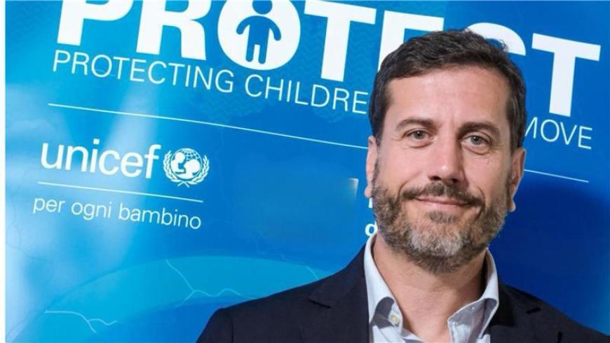 Andrea Iacomini, portavoce di UNICEF Italia