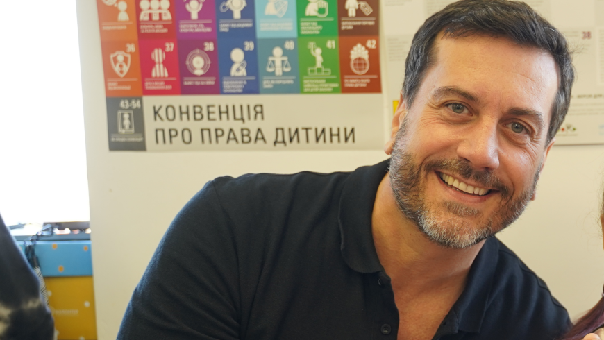 Andrea Iacomini, portavoce di UNICEF Italia