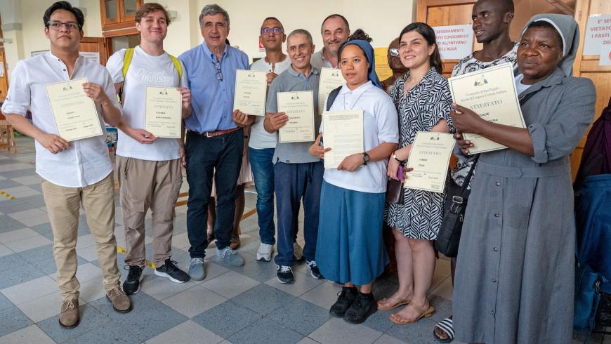 Alcuni dei diplomati del 2025