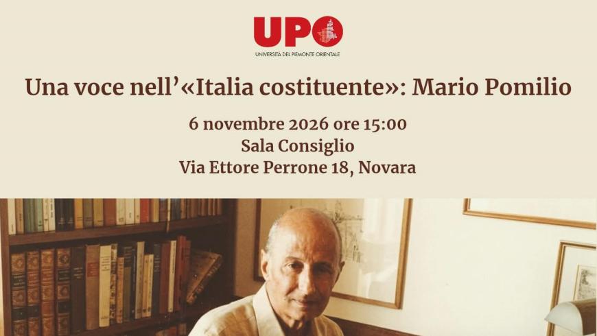 Una voce nell'«Italia costituente»: Mario Pomilio
